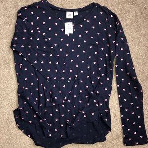 Long sleeve shirt for girls